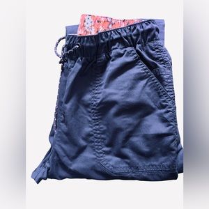 Koi women's Stretch Giana Jogger Navy scrub pants done M